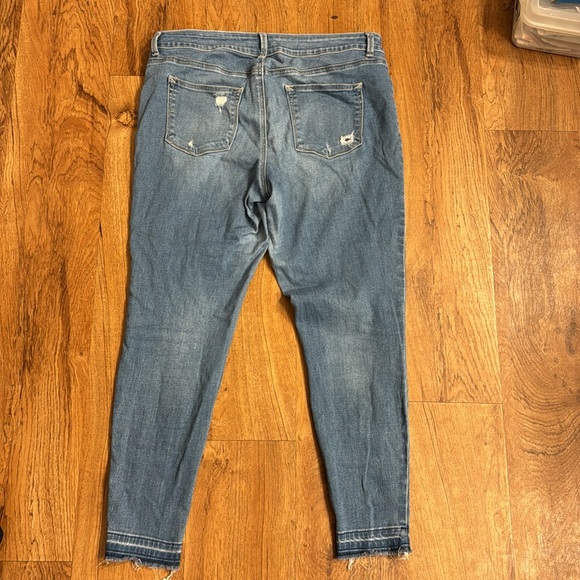 Maurice distressed raw hem Jeans - Picture 2 of 4